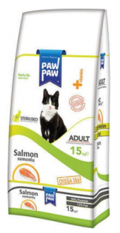 Paw Paw Sterilised Somonlu 15 kg Kedi Maması kullananlar yorumlar
